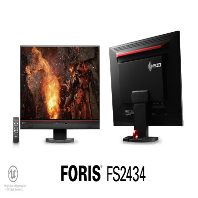 

EIZO FS2434 23,8-дюймовый игровой профессиональный монитор Full HD IPS с жестким экраном LED LCD