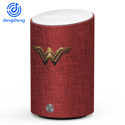 

Jingdong smart speakers] Ding Dong (DingDong) 2 generation smart speakers new flagship WIFI / Bluetooth audio family assistant "Justice League" custom models Wonder Woman