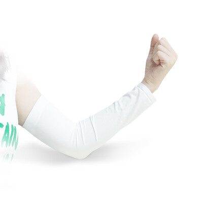 

RND Sunscreen Sleeve Bike Riding Arm Outdoor Sports Unisex White Straight Sleeve