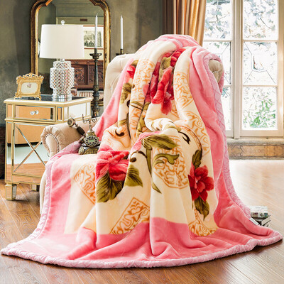 

Brata Blanket Thick warm raschel blanket office nap blanket
