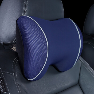 

Car home ICAROOM car headrest neck pillow memory cotton car neck pillow pillow car four seasons universal car pillow I-603MAC-L laser blue