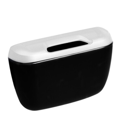 

Love ant ianttek AT-06 car garbage bin glove box car storage box car trash can be attached to the door black silver