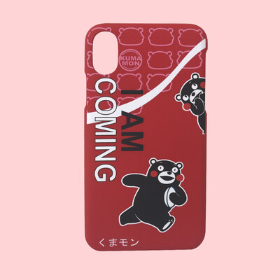 

Anime City Cool MA Meng Kumamoto Bear Apple iPhone X Drop Mobile Phone Case Mobile Phone Case Men&Women - Red