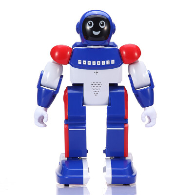 

Yingkai (AEONKON) early learning robot learning machine story machine children's toys rechargeable download 8G music baby R1006 red + white + blue