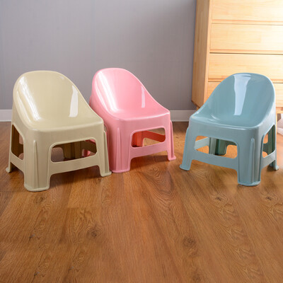

East well childrens chair plastic chair childrens stool home back chair compression cute creative fashion safety thick plastic fall DW6037