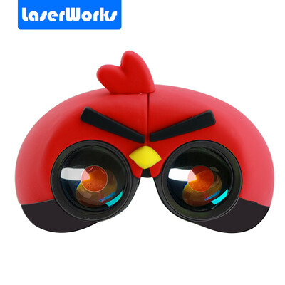 

LaserWorks Binoculars Cartoon Bird Children&39s Toy High-powered HD Pocket Portable