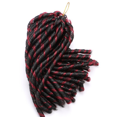 

Chorliss14Inch 30roots Soft Dreadlocks Crochet Twist Hair Synthetic Crochet Braiding Hair Extensions 6packs/lot