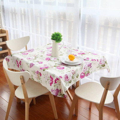 

Good companion printing table cloth can be like spring flowers 115 115cm