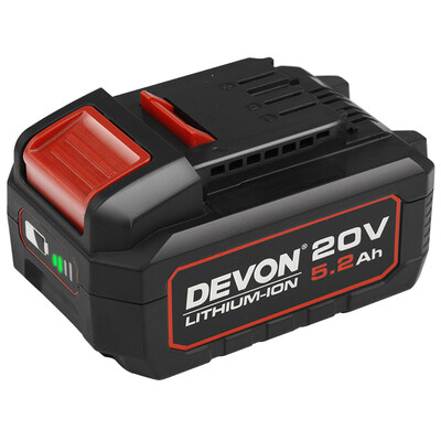 

Devon 20V imported lithium battery pack 5150-Li-20-40 40Ah universal large 20V lithium battery platform multi-machine sharing