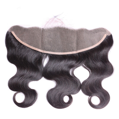 

Full Lace Frontal Closure Brazilian Straight 100% Human Hair 13x4 Frontal Virgin Hair 10-24''inches