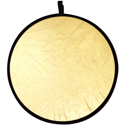 

Gold shell diameter 80 cm double-sided reflective plate