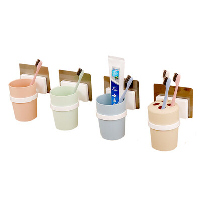 

Toothbrush rack creative toothbrush cup gargle cup brush cup soap liquid cup set washing cup family lovers
