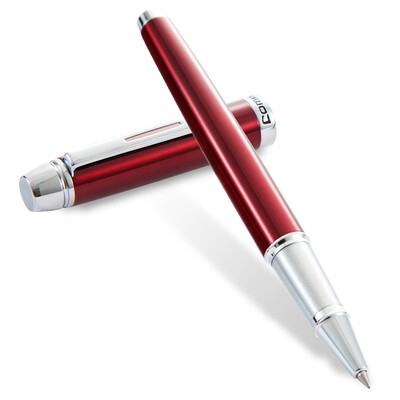 

Hearts COMIX RP6201 Lanos Series Metal Pearl Pen Gel Ink Pen Signature Pen Red