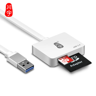 

Chuan Yu USB3.0 high-speed card reader multi-function combo sd card reader tf reader cable length 15cmC320