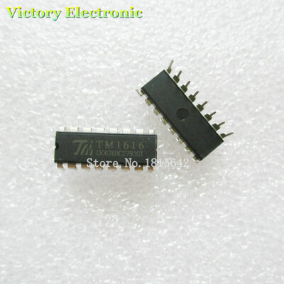 

10PCS/Lot Original New TM1616 DIP IC Chip tm1616 Wholesale Electronic