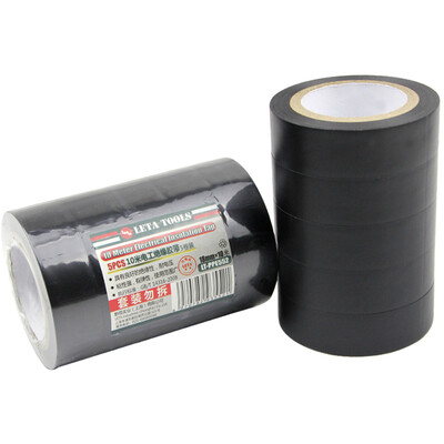 

LETA Color Insulation Tape Electrical Labeling Tape 10m 18mm 10 rolls Wear Resistant Moisture Resistant Acid Resistant LT-PPE553