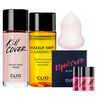 

IOleo CLIO flawless moisturizing powder cake value package