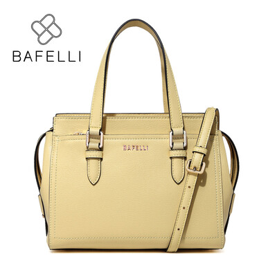 

BAFELLI fashion split leather shoulder handbag for women crossbody tote bag red pink black bolsa mujer women messenger bag