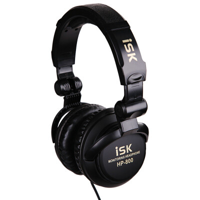 

iSK HP800 professional monitor headset fully enclosed foldable design