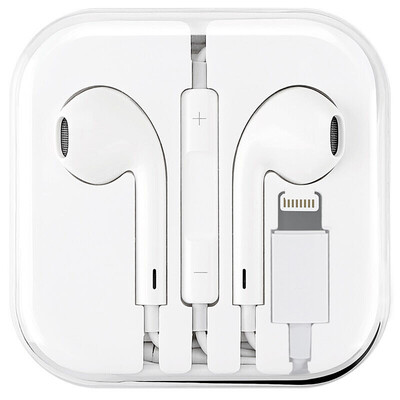 

Biya Zi BIAZE Apple iphone7 headset Lightning in-ear phone line-controlled with Mike Stereo call for iphoneX 8 plus 7 6s 5s