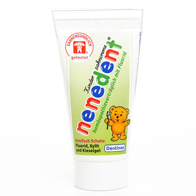 

nenedent Children&39s Toothpaste Blueberry Flavor Free Fluoride-free Swallowable Children&39s Toothpaste Over 2 3-6 6-12 50ml Germany Import