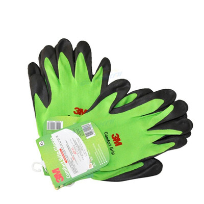

3M protective gloves comfortable non-slip wear-resistant gloves high permeability anti-oil orangegreengreyyellowblue M L XL