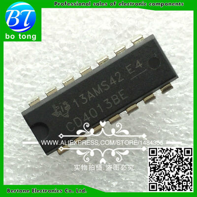 

10PCS CD4013BE DIP-14 CD4013 DIP free shipping