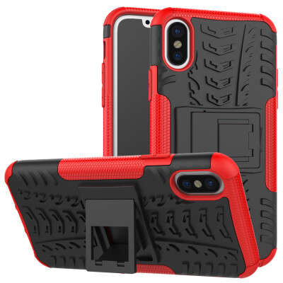 

RBP iPhone X bracket mobile phone shell iPhone7 mobile phone shell shatter-resistant combo burst iPhone8 plus phone case