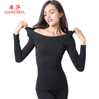 

GANGSHA Seamless Body Lingerie Womens Set Dark Gray