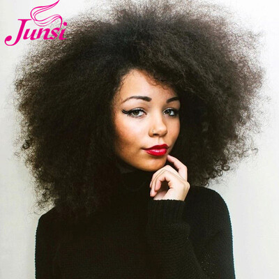 

Womens Long Afro Kinky Curly Wigs for Black Synthetic Hair