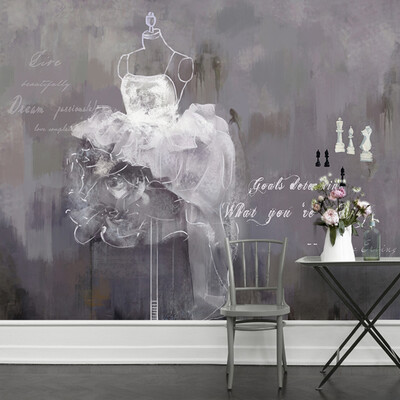 

Custom 3d mural Hand-painted oil painting wallpaper modern abstract personality TV background wall mural wallpaper