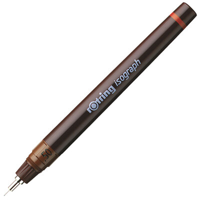 

Red ring Rotring refill ink pen 05mm
