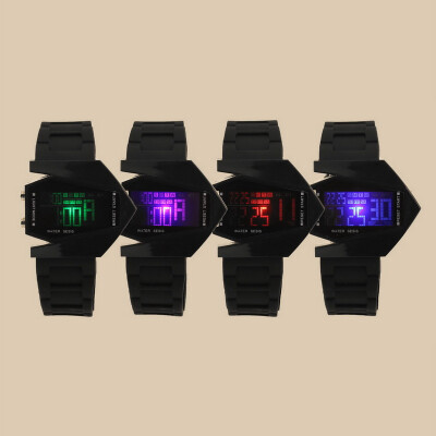 

Light Digital Sports Quartz Silicone Fashion LED Wrist Watch Men's Boy's Watch
