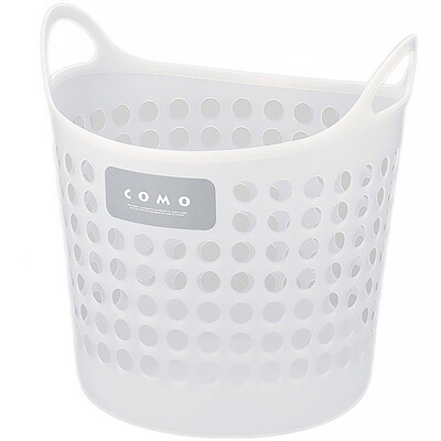

Jingdong Supermarket INOMATA COMO mini Series Imported Binaural Mini Desktop Stationery Small Objects Storage Basket Storage Basket Milky White