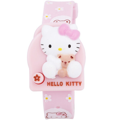 

Hello Kitty (HelloKitty) КИ-цифровые часы дети часов часов сладкого курсистках HK264F кристаллическая фиолетовые