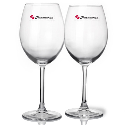 

Jingdong Supermarket] Pasabahce (Pasabahce) lead-free glass red wine glass 2 loaded 615ml large capacity multi-functional fruit juice beer cup 44738