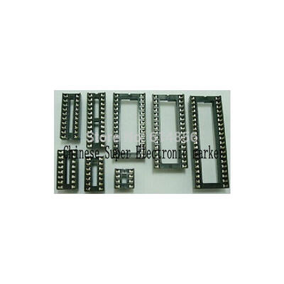 

45pcs Assorted DIP IC Sockets 8 14 16 18 20 24 28 32 40