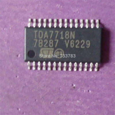 

10pcslot TDA7718N TDA7718 7718N 7718 3 BAND CAR AUDIO PROCESSOR