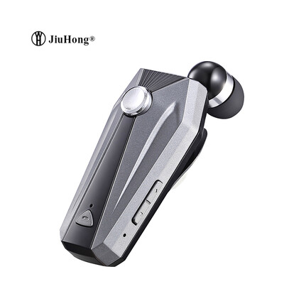 

K10 In-Ear Headphone Call Vibration Bluetooth Earphone Clip collar type Wireless earbud Music Business Headset for phone