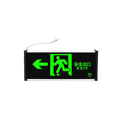 

Tencent CT new national standard led fire emergency light safety exit indicator light emergency evacuation channel floor sign light single side double side left direction export single side