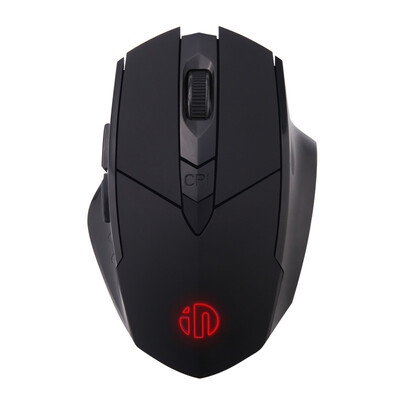 

INPHIC PM6 Wireless Mouse Rechargeable Gaming Mouse Office Mouse Black Matte