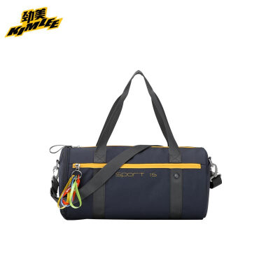 

KIMLEE 18L Portable Single Shoulder Bag Crossbody Bags Waterproof Cylinder Bag For Fitness Yoga Basketball