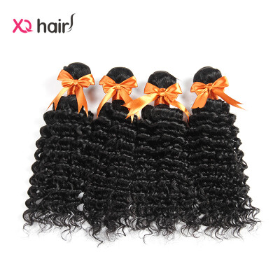 

4 Bundles Malaysian Deep Curly Virgin Hair 7A Unprocessed Malaysian Virgin Human Hair Extensions