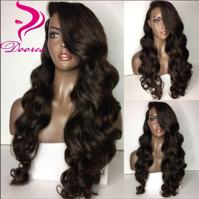 

180 Density Full Lace Wig With Baby Hair 9A Pre Plucked Brazilian Virgin Human Hair Wigs For Black Women