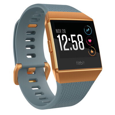 

Fitbit Ionic Smart Watch Фитнес Водонепроницаемый Bluetooth-вызов Автоматическая разминка Поиск GPS Глобальная позиция Музыкальный магазин Caller SMS Reminder Rock Blue