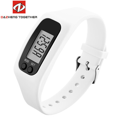 

Women Watches Digital Wristwatches Silicone Strap Sport Watch Calorie Pedometer Distance 7 Colors Femmes Montres