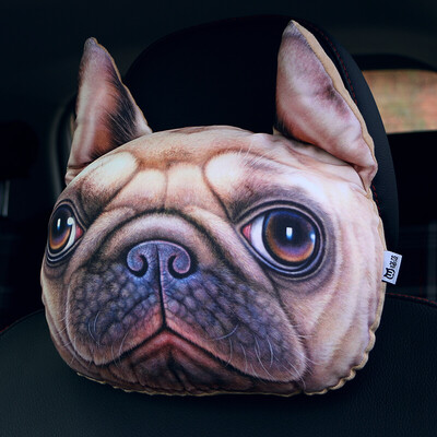 

Hua 3D животное подушка автомобиль подголовник поясничная подушка мультфильм креативные аксессуары для автомобилей Shar Pei