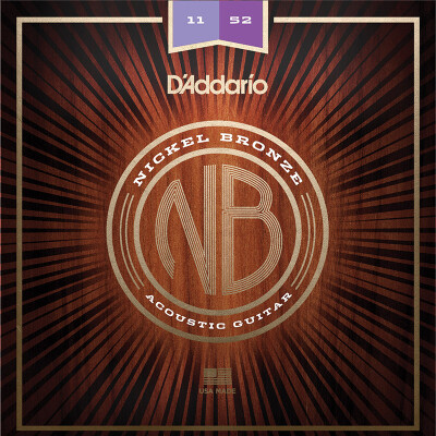 

DAddario NB1152 carbon steel string nickel bronze acoustic guitar string acoustic guitar strings American original imported string more detailed