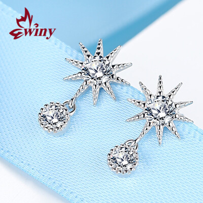 

The only Winy Tremella nails 925 Silver Japan&South Korea ear ornaments to send his girlfriend a birthday gift sunflower drops earrings