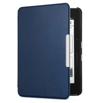 

Natusun KV-05 Adler Kindle Voyage / 1499 Kindle Sailing Protection Кожаный чехол с футляром / Shell Maya Business Business Blue